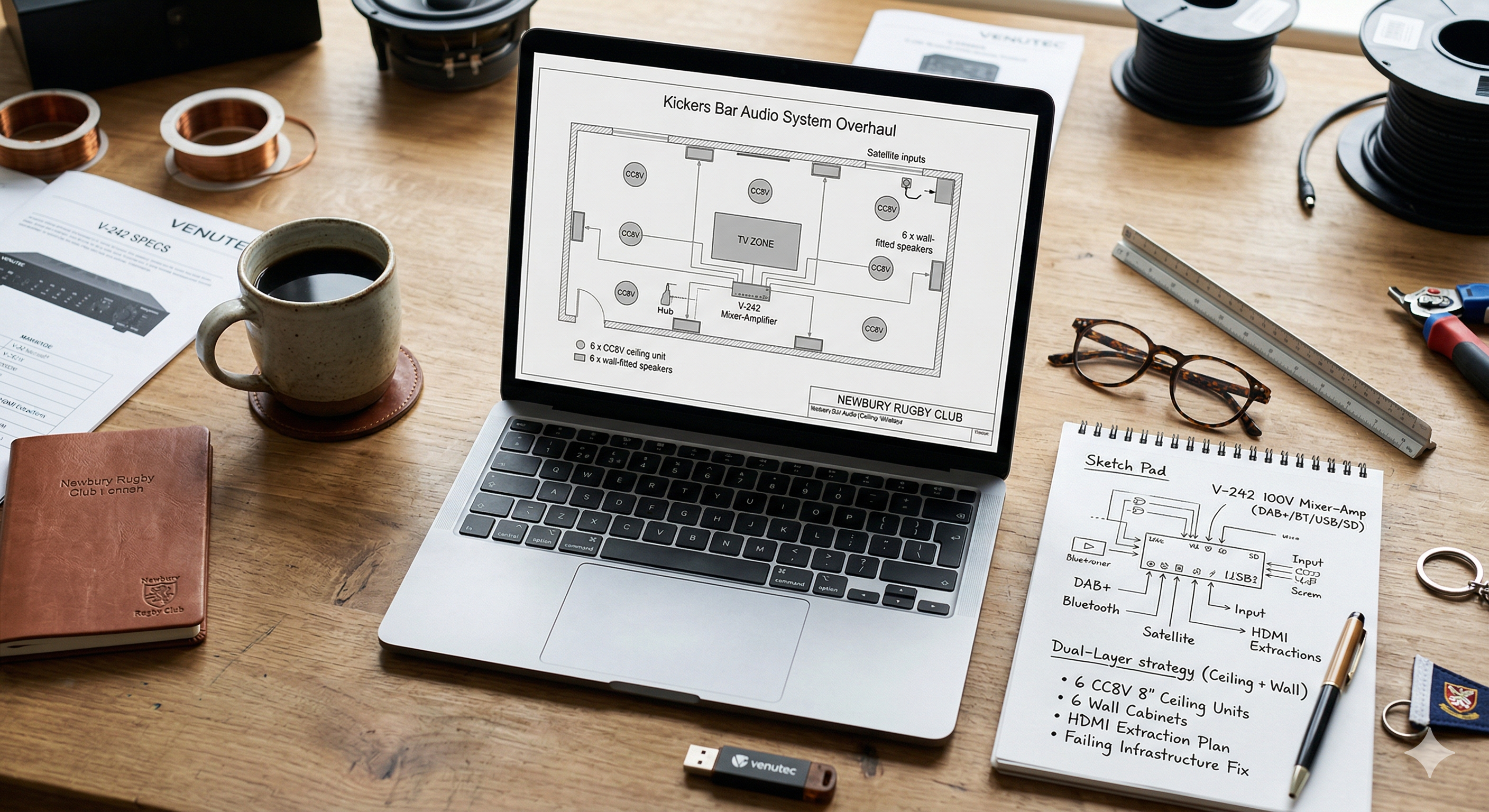 Project Proposal: Kickers Bar Audio System Overhaul