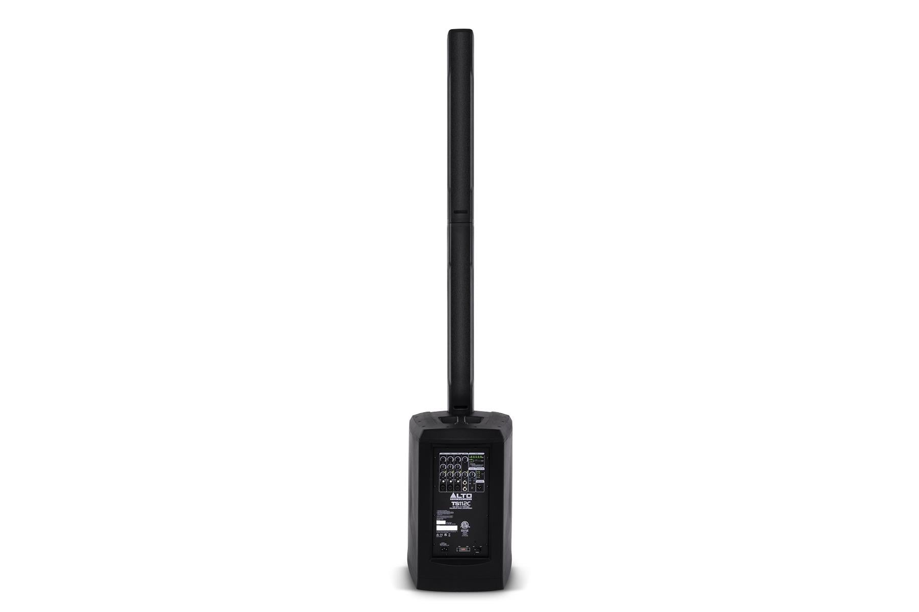 ALTO TS112C 1200W Portable Powered Column PA Bluetooth Rear