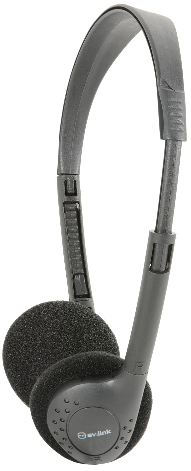 AV:Link SH30 Lightweight Stereo Headphones.
