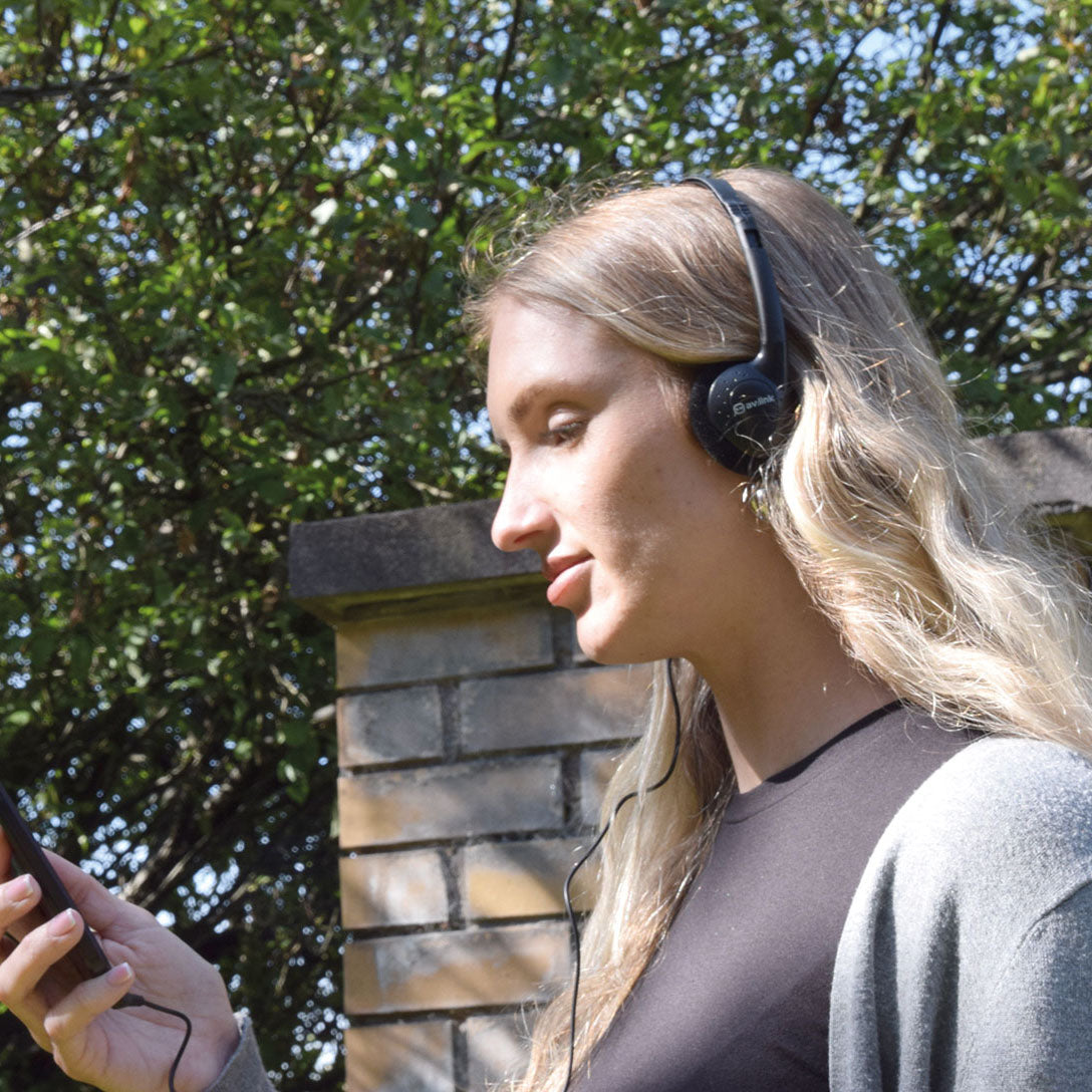 AV:Link SH30 Lightweight Stereo Headphones. - view 3
