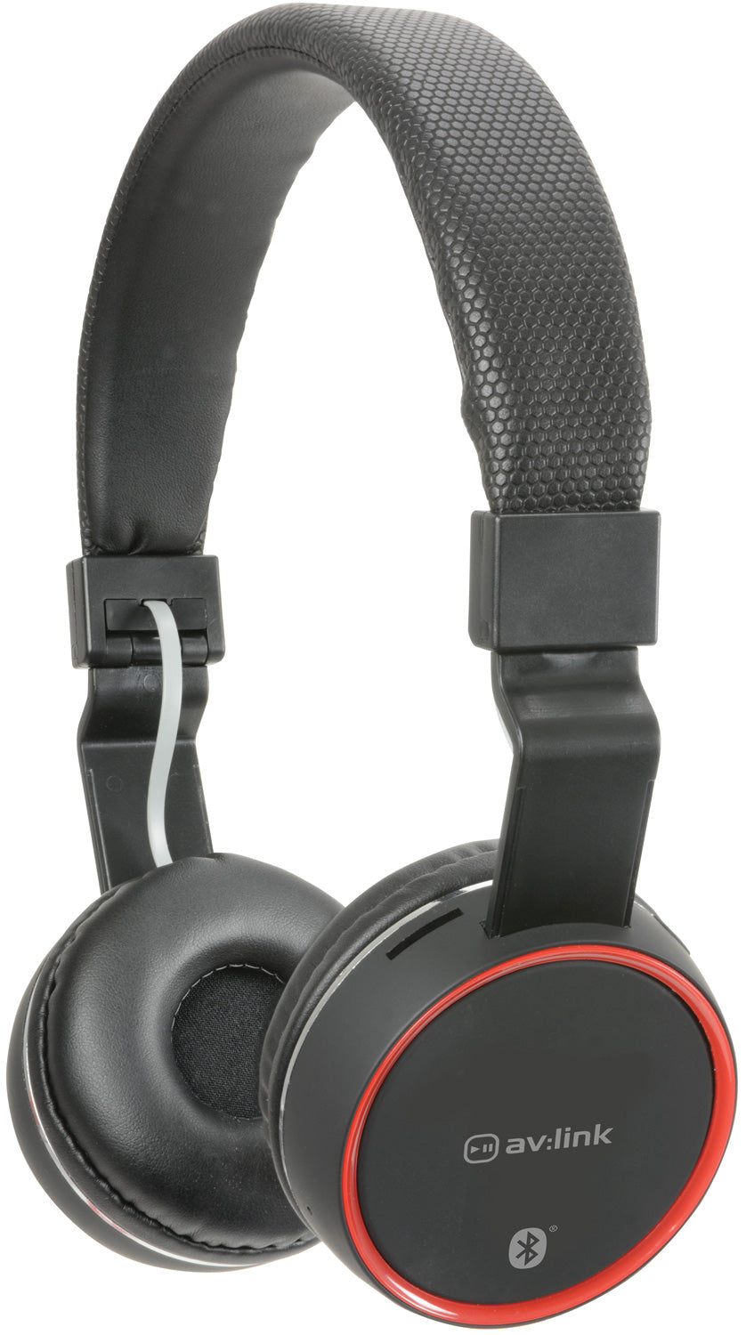 AV:Link Wireless Bluetooth Headphones Black