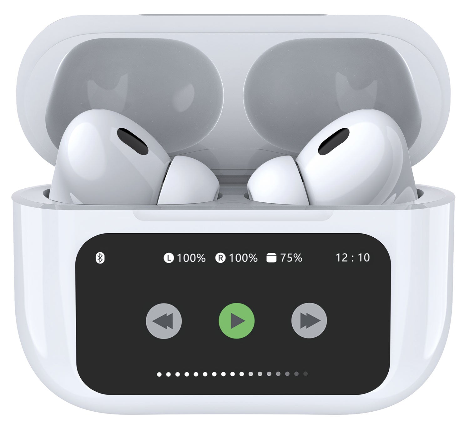 AV:Link Ear Shots Pro LED: True Wireless Earphones with Active Noise Cancelling