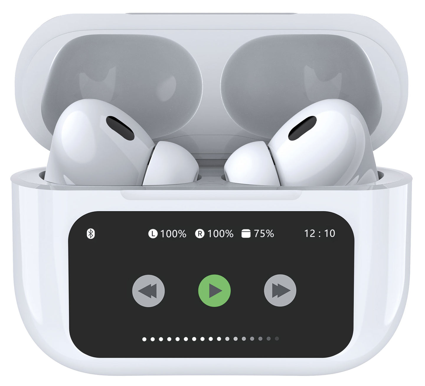 AV:Link Ear Shots Pro LED: True Wireless Earphones with Active Noise Cancelling