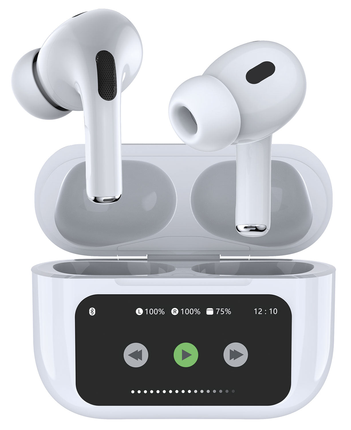 AV:Link Ear Shots Pro LED: True Wireless Earphones with Active Noise Cancelling - view 2