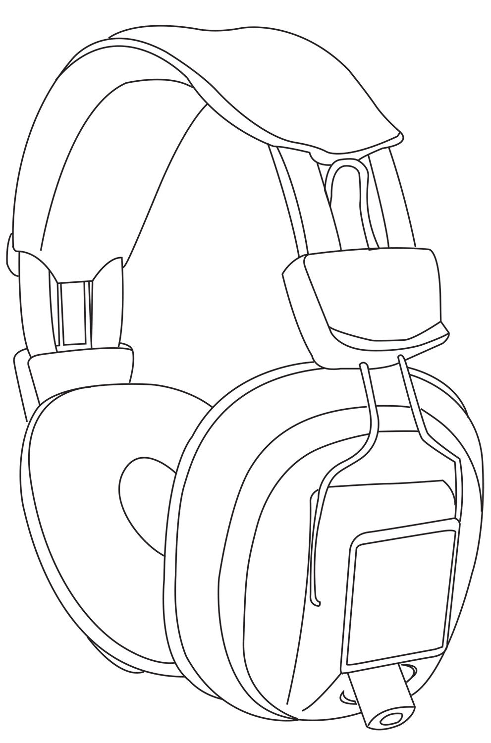 AV:Link MSH40, Mono/stereo headphones with volume control - view 2