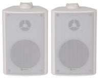Adastra BC3W 3inch Stereo Speakers White Pair