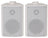 Adastra BC3W 3inch Stereo Speakers White Pair