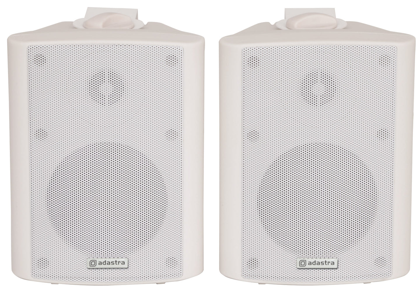 Adastra BC4W 4inch Stereo Speakers White Pair