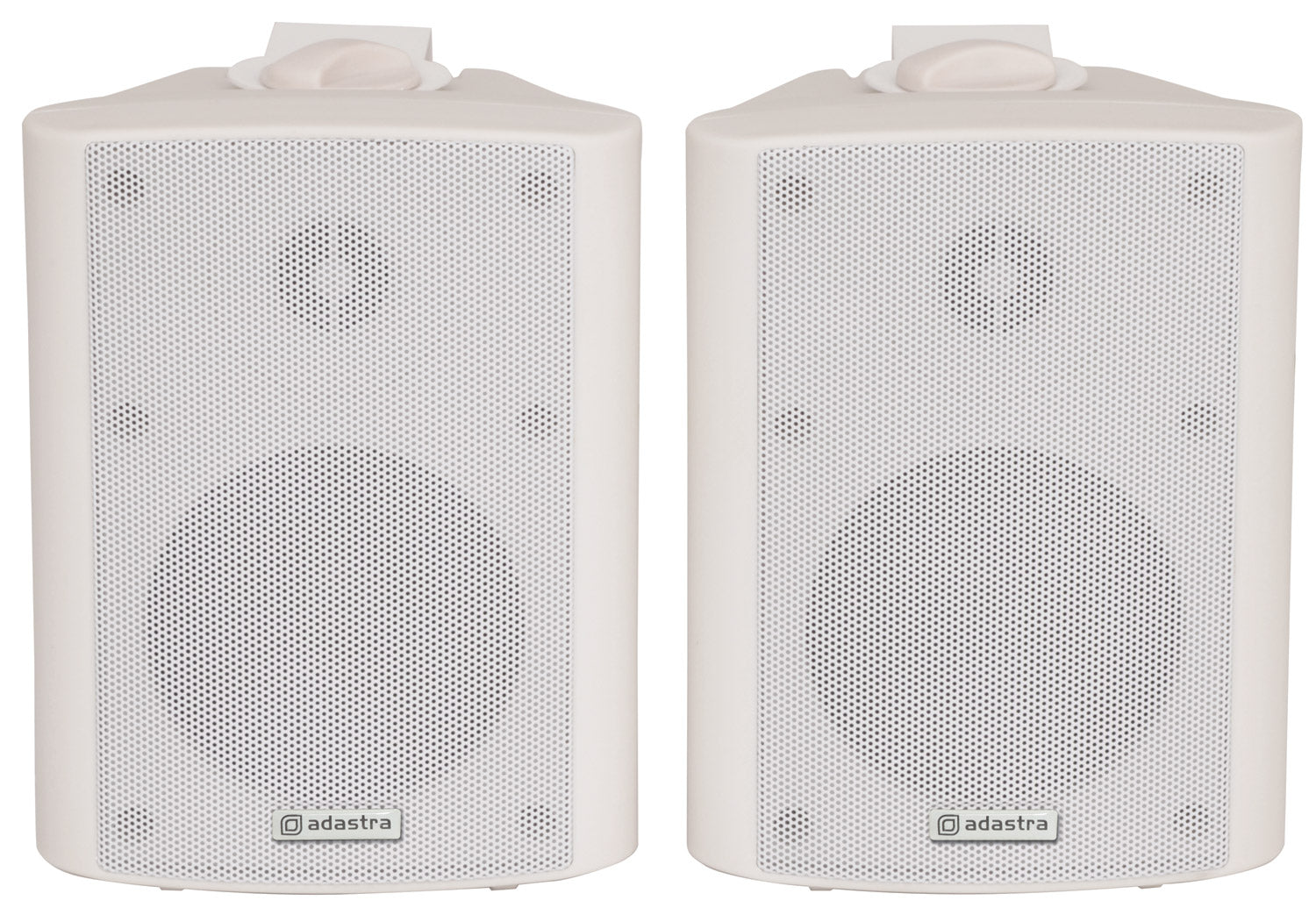 Adastra BC4W 4inch Stereo Speakers White Pair