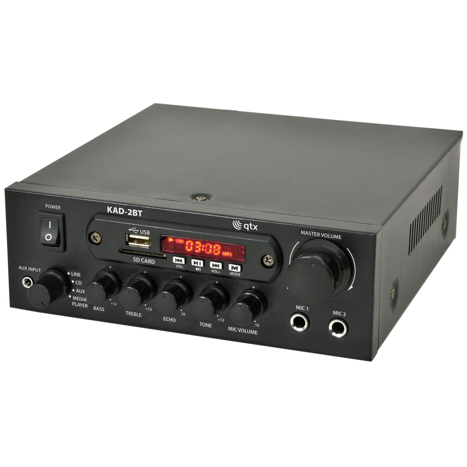 QTX KAD-2BT Digital stereo amplifier with Bluetooth - view 3