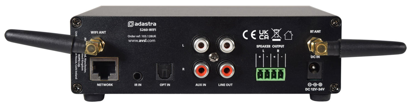 Adastra S260-WIFI Internet Streaming Amplifier - view 4