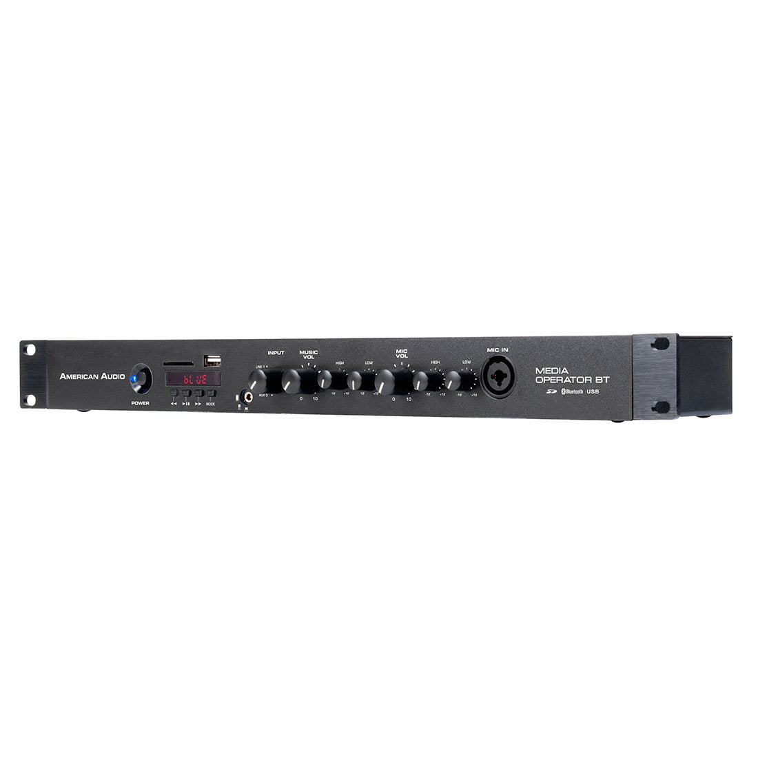 ADJ Media Operator BT - Back Panel and Connections