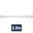 AV:Link Coaxial plug to plug lead 2.0m - view 2