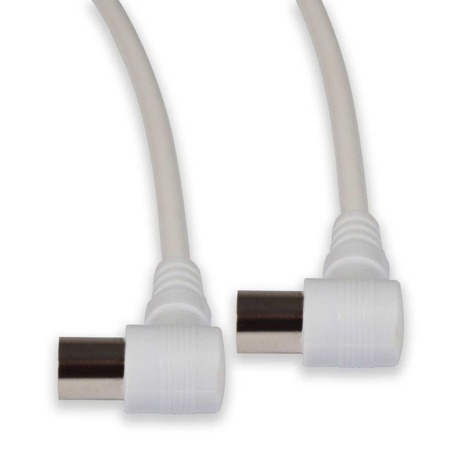 AV:Link Coaxial lead right angle plugs 0.5m - view 2