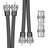 AV:Link Twin RG6 Satellite Ext Kit 1.0m