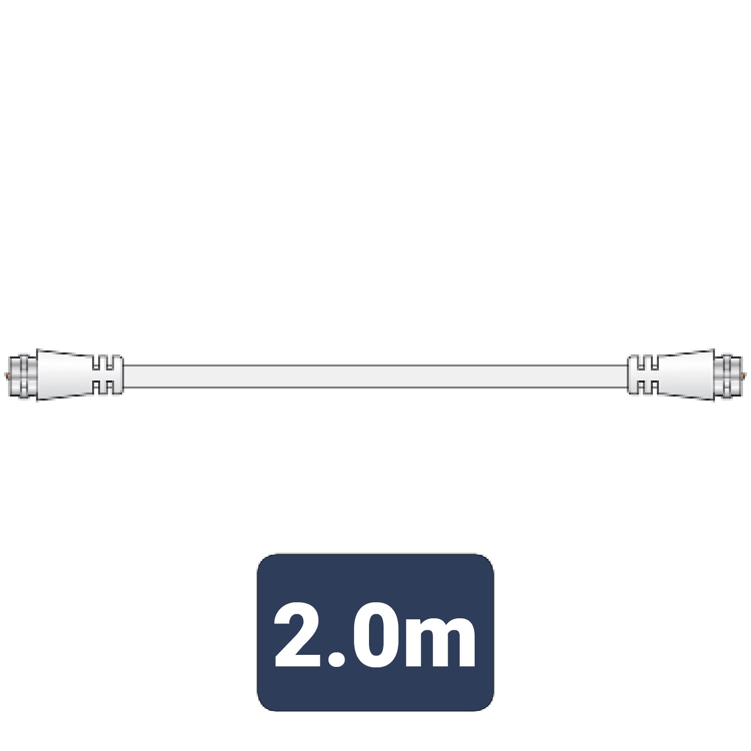 AV:Link Coaxial F-type plug to plug lead 2.0m - view 2
