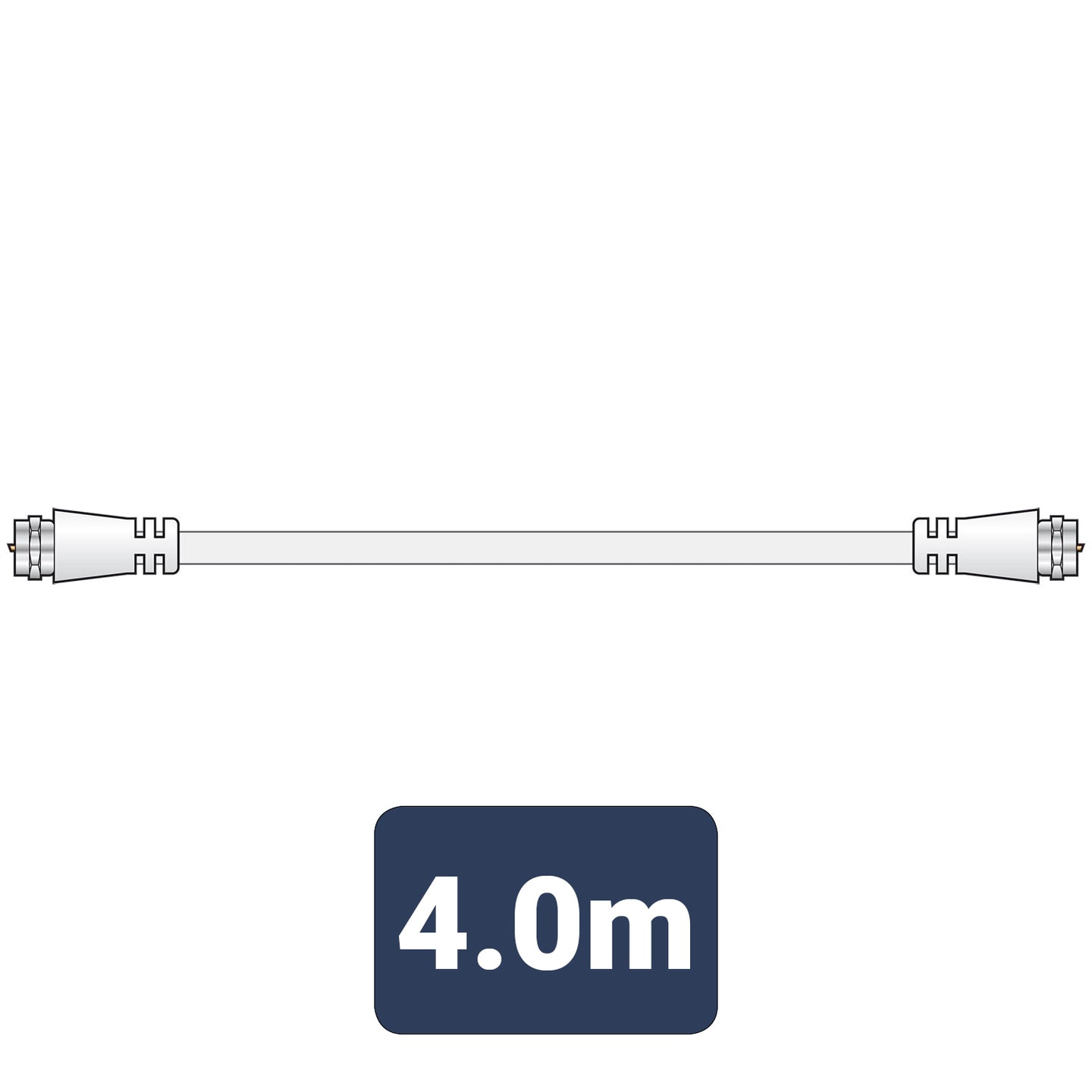 AV:Link Coaxial F-type plug to plug lead 4.0m - view 4