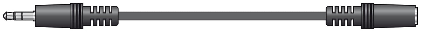 AV:Link 3.5mm stereo plug to 3.5mm stereo socket lead 6.0m - view 2