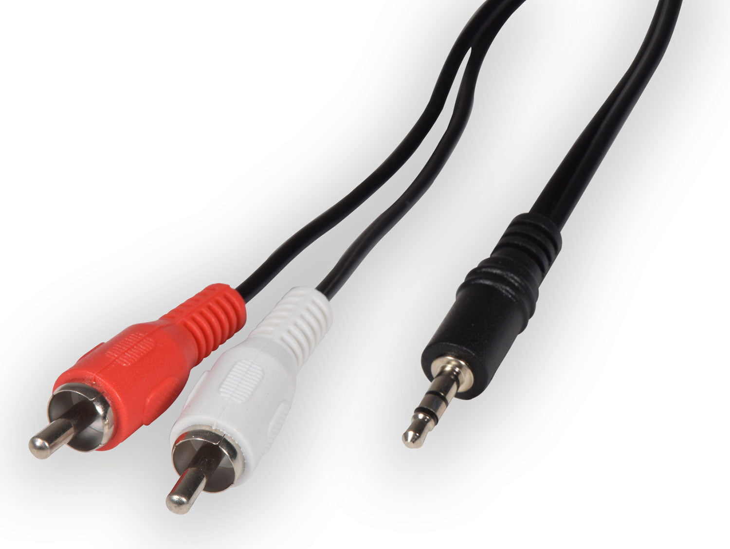 AV:Link 3.5mm stereo plug to 2 x RCA plugs lead 5.0m - view 3