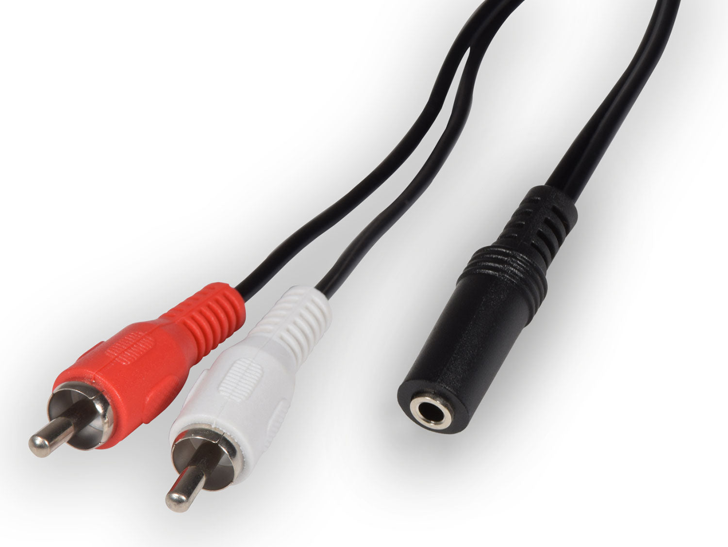 AV:Link 2 x RCA to 3.5mm stereo sockets adaptor lead 0.2m - view 3