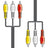 AV:Link 3 x RCA plugs to 3 x RCA plugs lead 5.0m