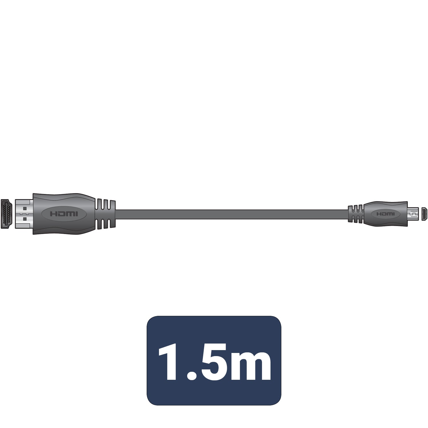 AV:Link HDMI plug to HDMI micro plug 1.5m - view 2