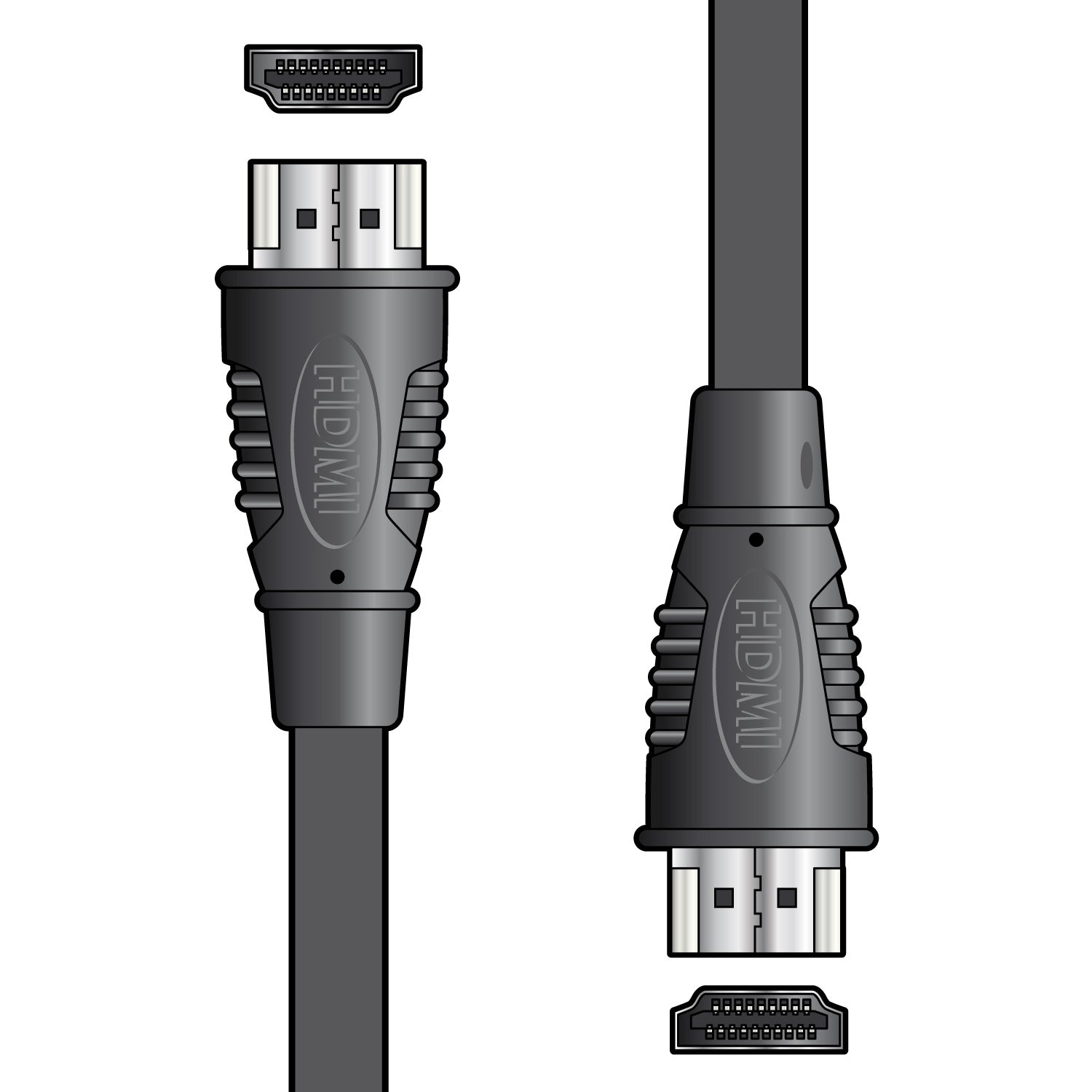 AV:Link HDMI plug to plug lead 10.0m