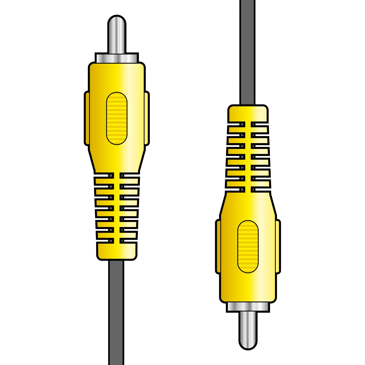 AV:Link RCA plug to RCA plug lead 10.0m