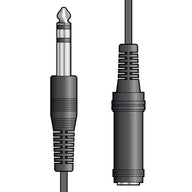 AV:Link 6.3mm stereo plug to 6.3mm stereo socket lead 6.0m