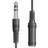 AV:Link 6.3mm stereo plug to 6.3mm stereo socket lead 6.0m