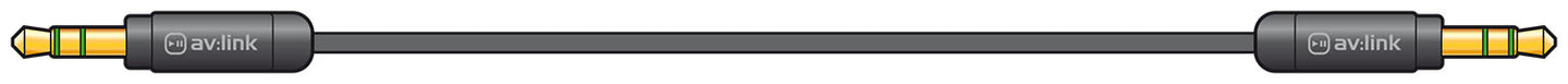 AV:Link Precision 3.5mm Stereo plug to 3.5mm stereo plug lead 0.5m - view 2