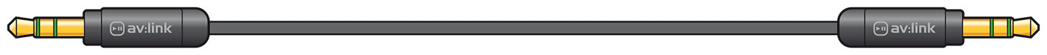 AV:Link Precision 3.5mm Stereo plug to 3.5mm stereo plug lead 0.5m - view 2