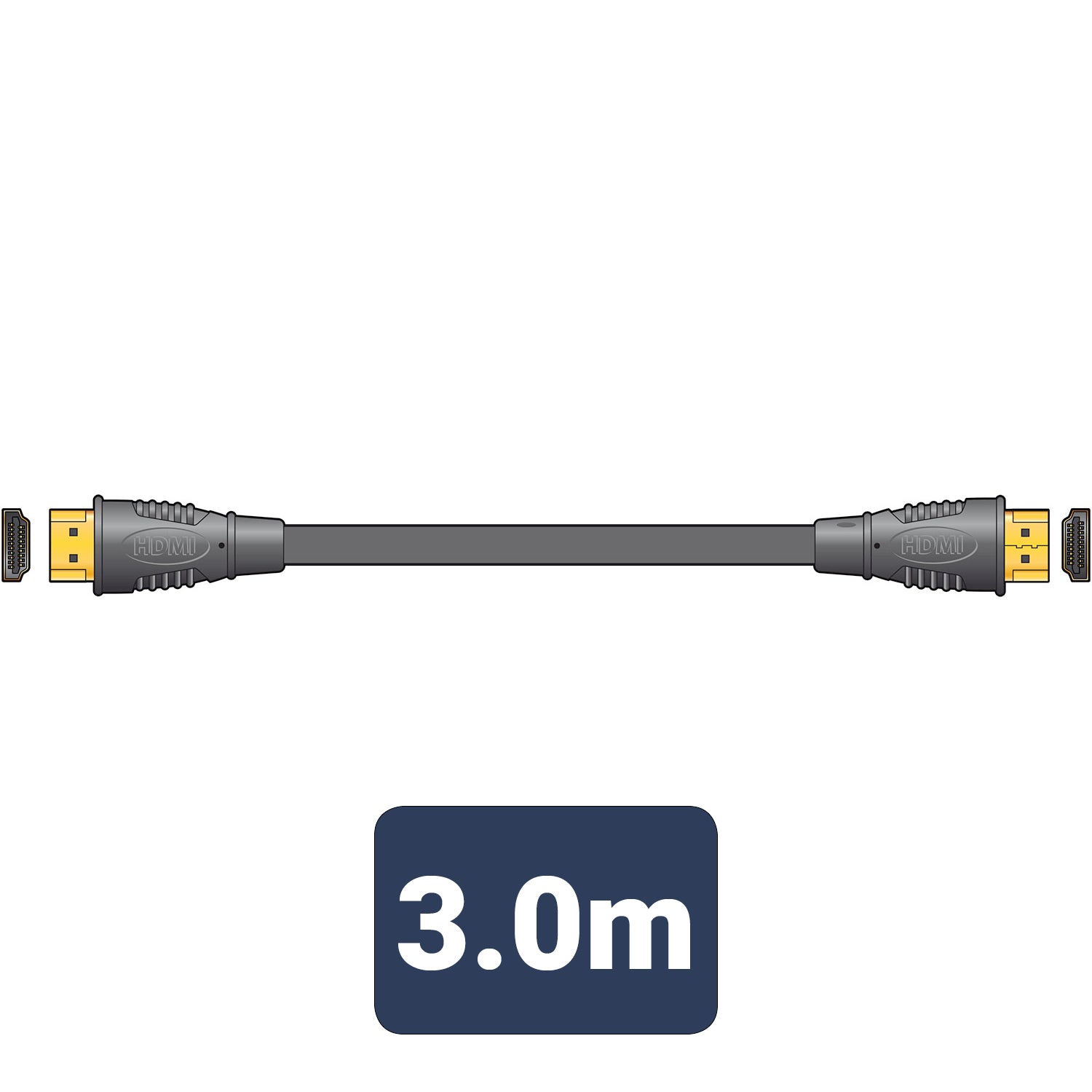 AV:Link HQ 4K ready high speed HDMI lead with Ethernet 3.0m - view 4