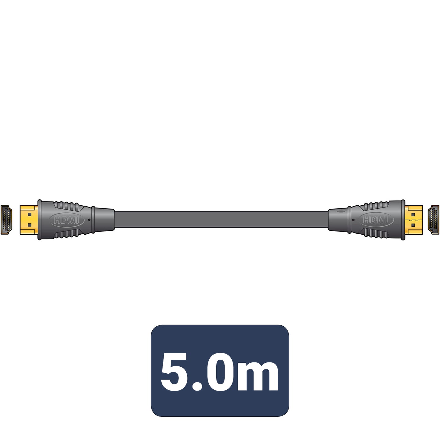 AV:Link HQ 4K ready high speed HDMI lead with Ethernet 5.0m - view 4