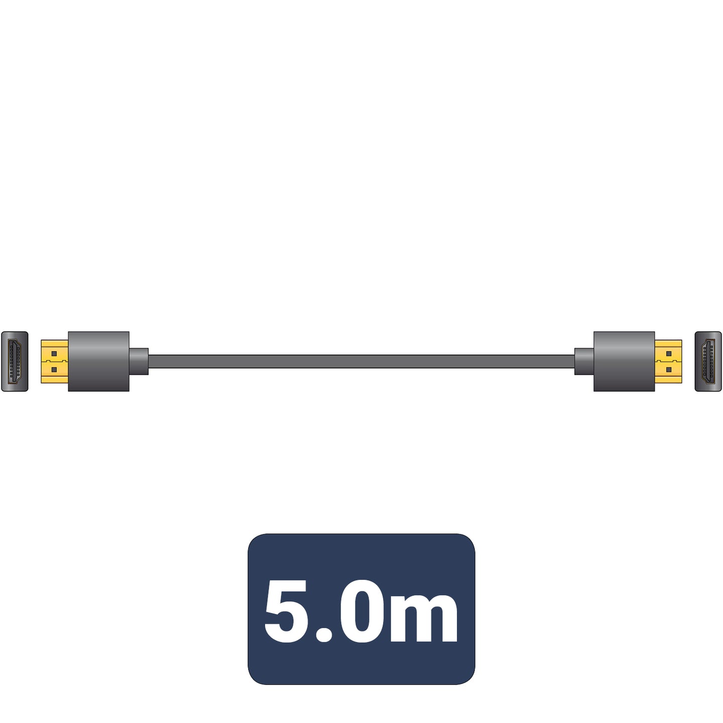 AV:Link HDMI thinwire Full HD plug to plug 5.0m - view 2