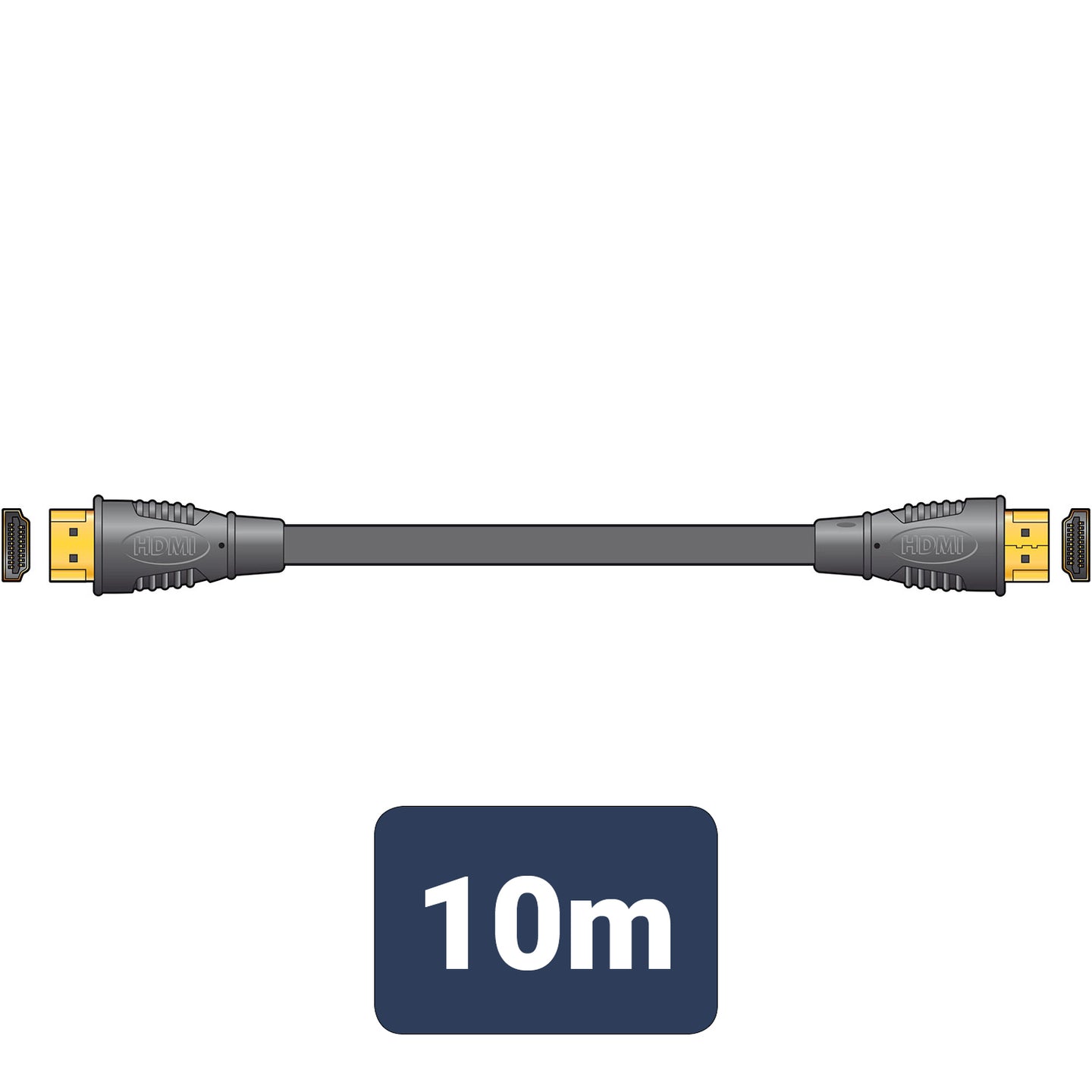 AV:Link HQ 4K ready high speed HDMI lead with Ethernet 10.0m - view 4