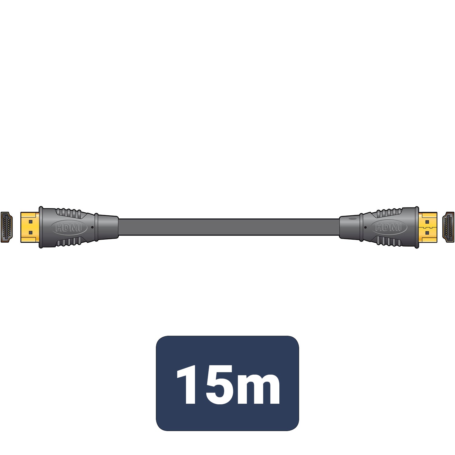 AV:Link HQ 4K ready high speed HDMI lead with Ethernet 15.0m - view 4