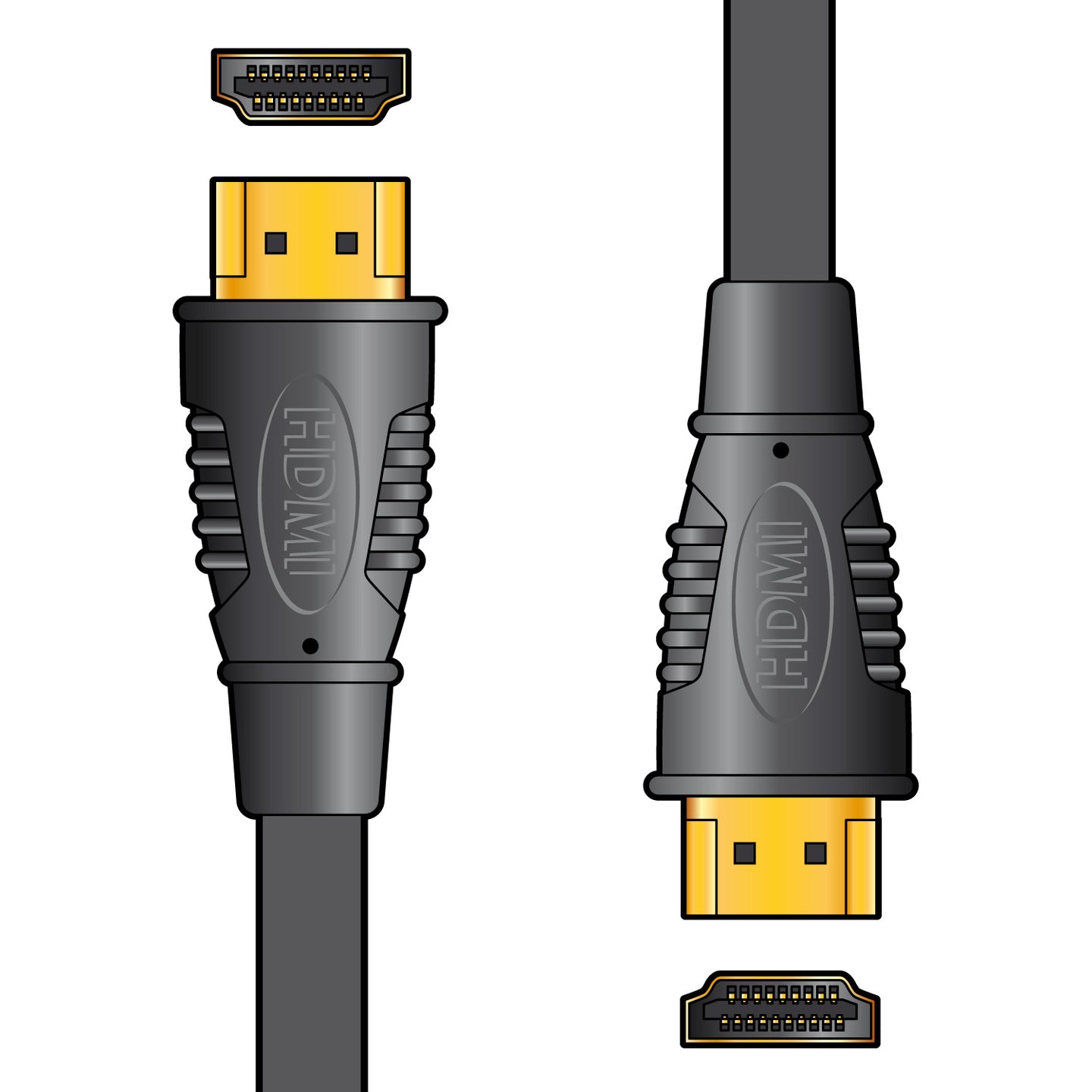 AV:Link HQ 4K ready high speed HDMI lead with Ethernet 15.0m