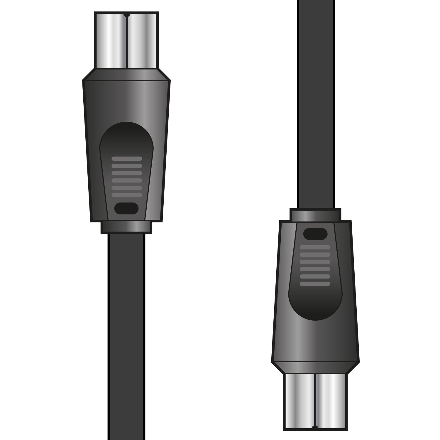 AV:Link RG6 coaxial plug to plug lead 10.0m
