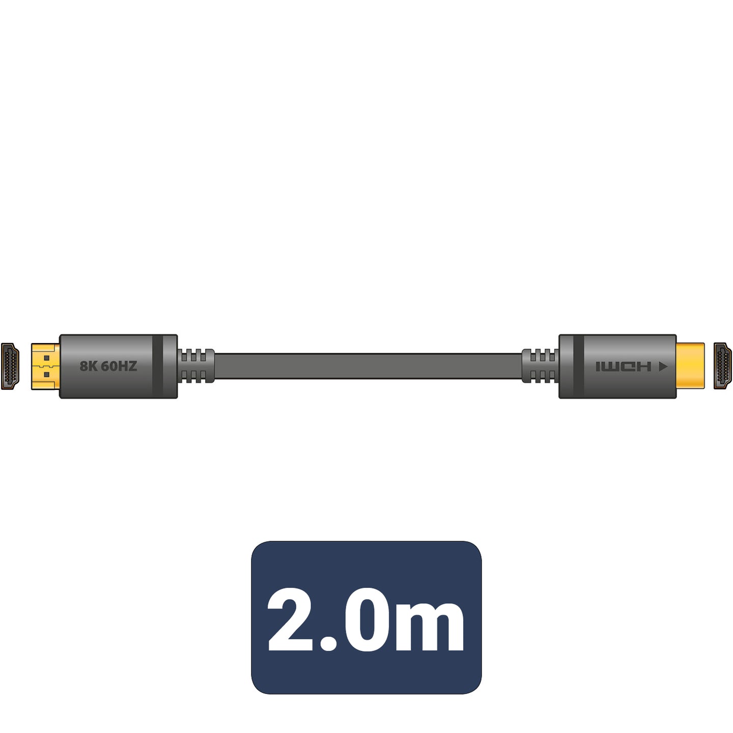AV:Link 8K HDMI Lead 2m - view 2