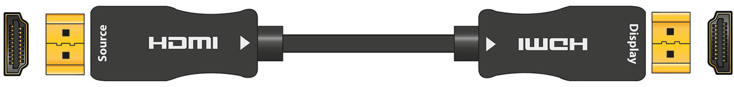 AV:Link 8K UHD Active Fibre Optic HDMI 2.0 Lead 5m - view 2
