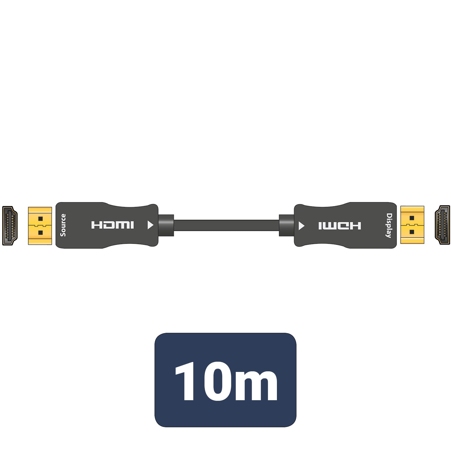 AV:Link 8K UHD Active Fibre Optic HDMI 2.0 Lead 10m - view 2