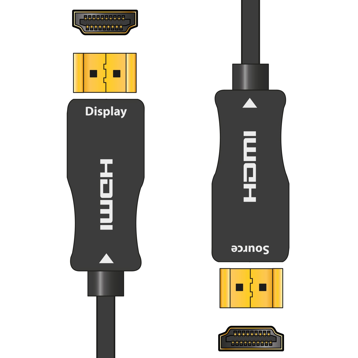 AV:Link 8K UHD Active Fibre Optic HDMI 2.0 Lead 50m