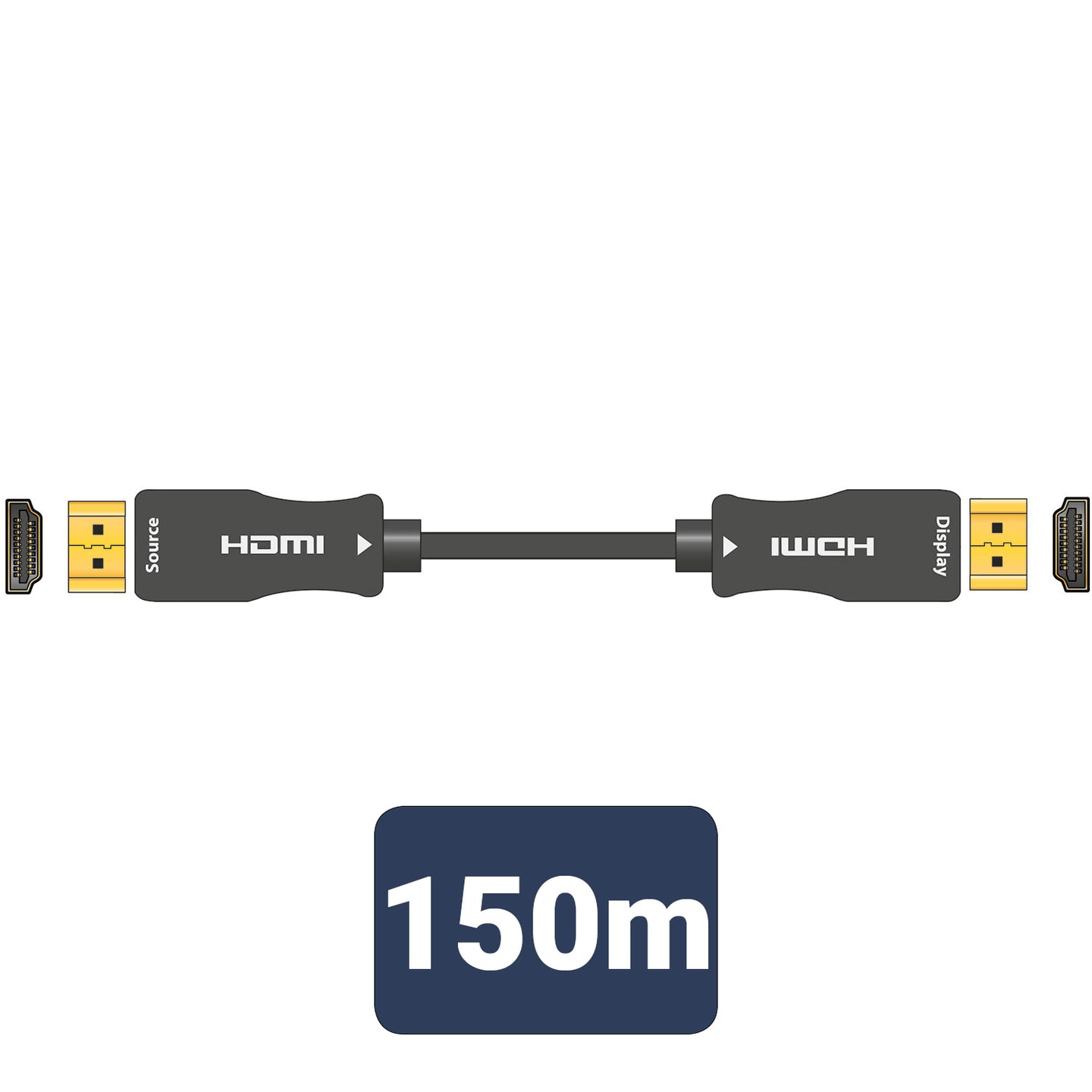 AV:Link 8K UHD Active Fibre Optic HDMI 2.0 Lead 150m - view 3