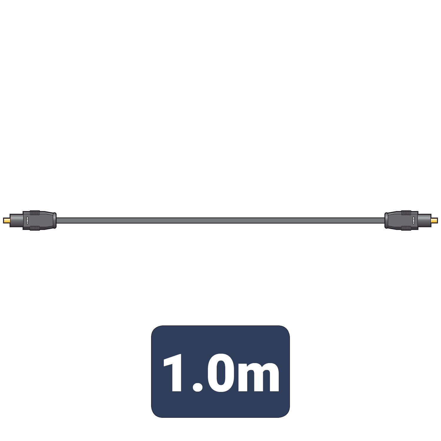 AV:Link Fibre Optic Lead TOSlink to TOSlink 1.0m - view 3