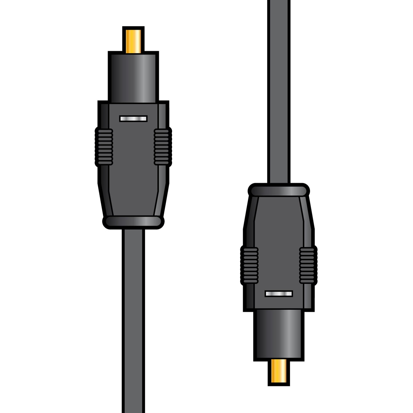 AV:Link Fibre Optic Lead TOSlink to TOSlink 1.0m