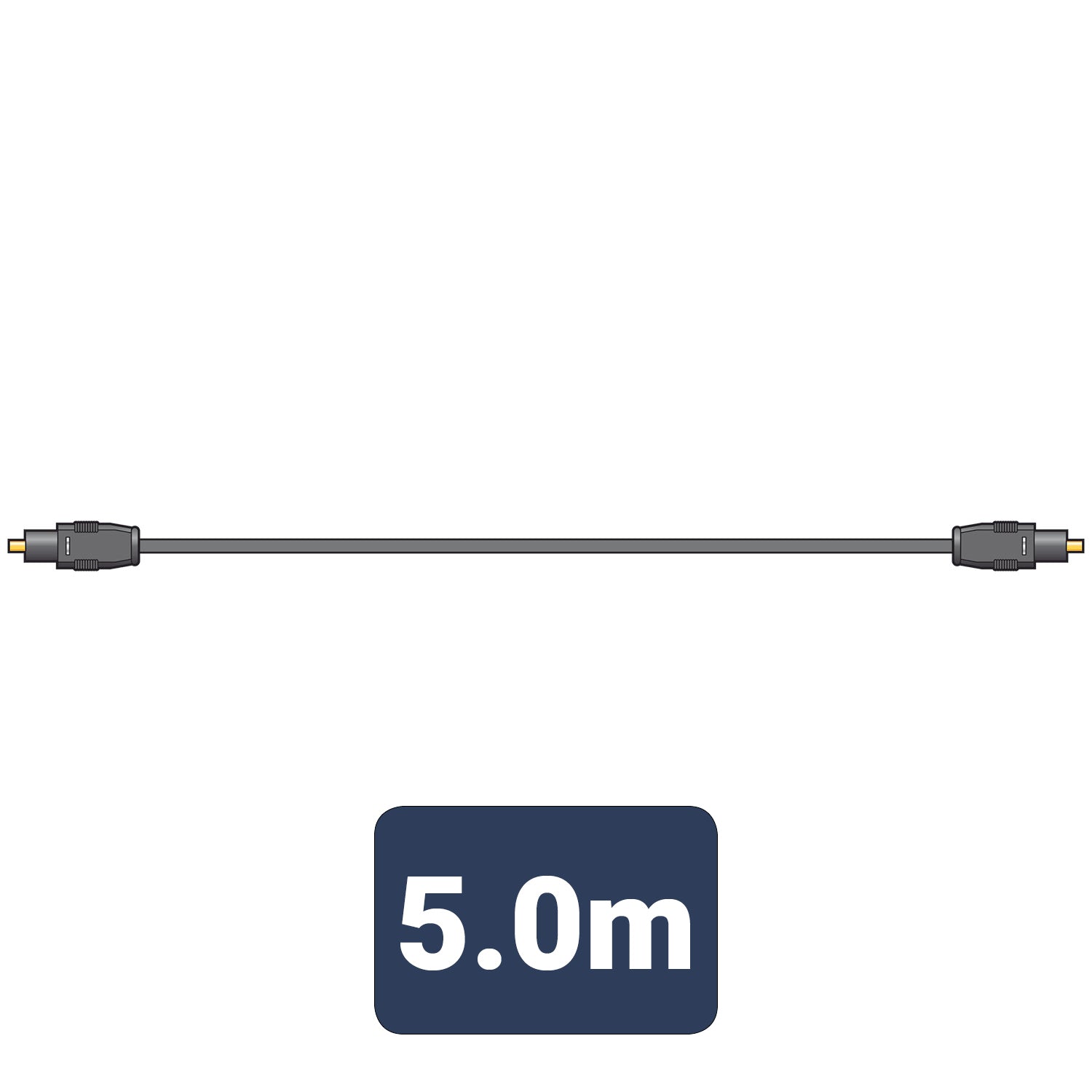 AV:Link Fibre Optic Lead TOSlink to TOSlink 5.0m - view 3