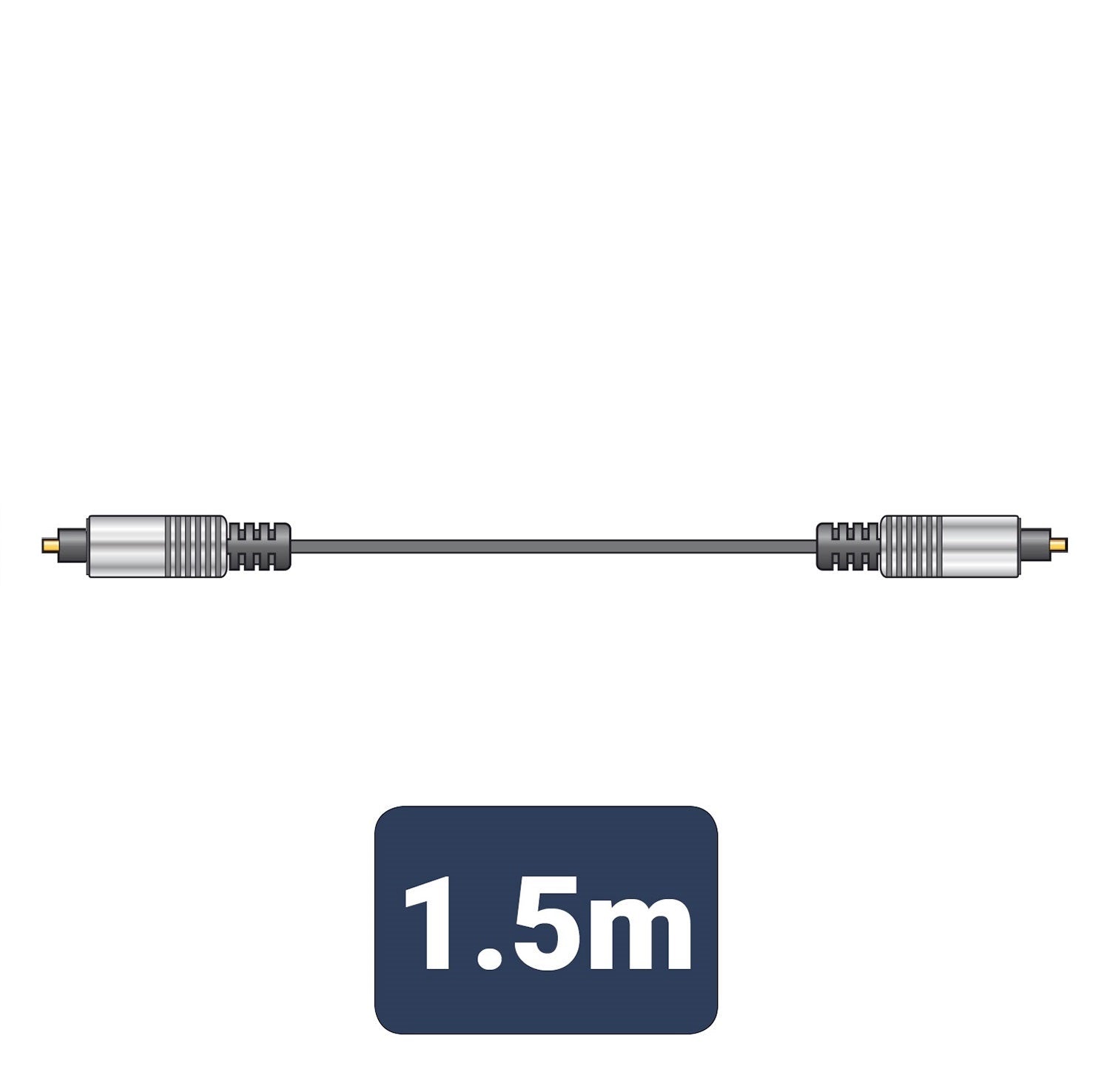 AV:Link Premium Fibre Optic TOSlink Lead 1.5m - view 2