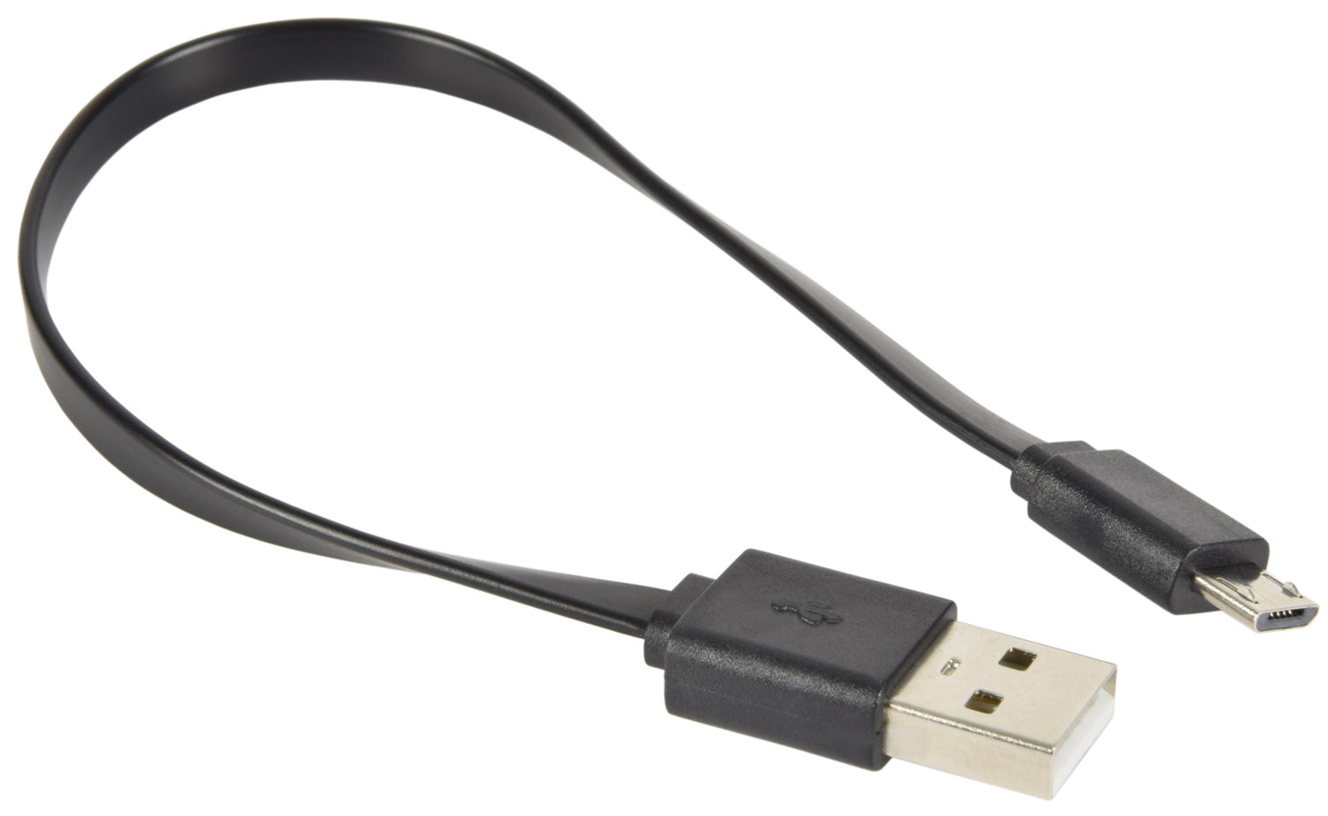 AV:Link Micro USB Short Sync & Charge Flat Cable 20cm - view 3