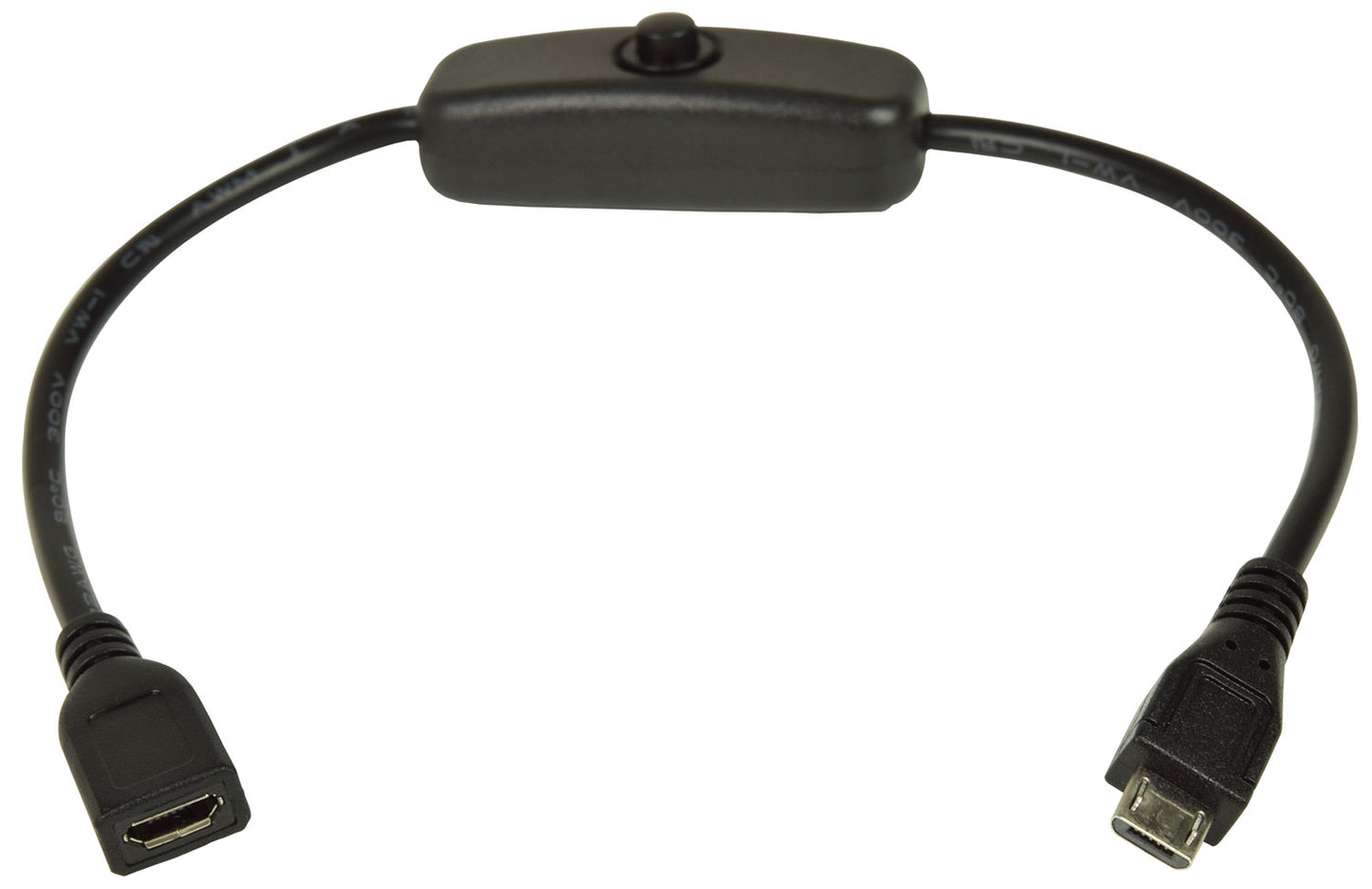 AV:Link Micro USB Extension Cable with On/Off Switch - view 3